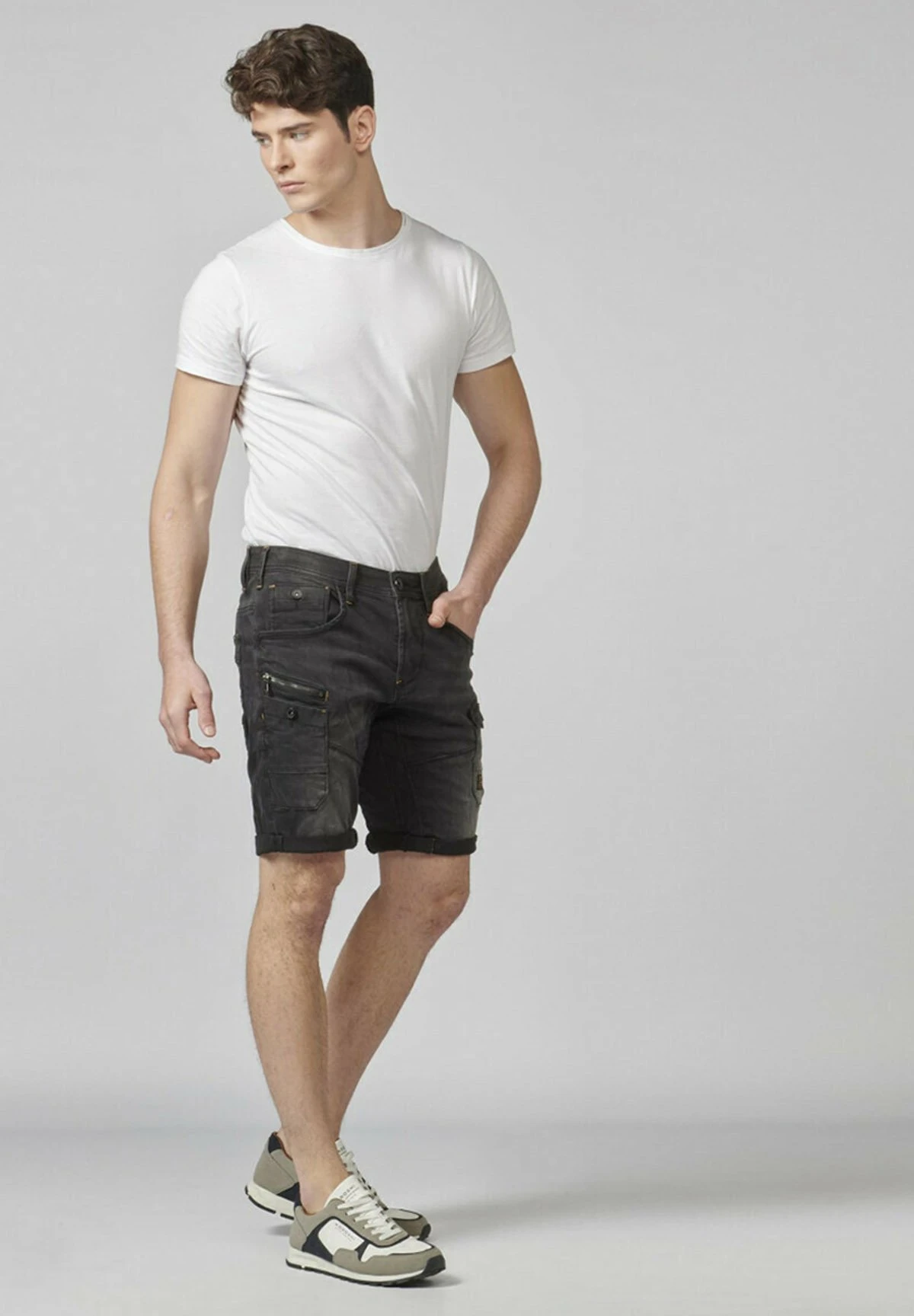 Koroshi Jeansshort - Denim Black 4 Koroshi Jeansshort - Denim Black - Afbeelding 2