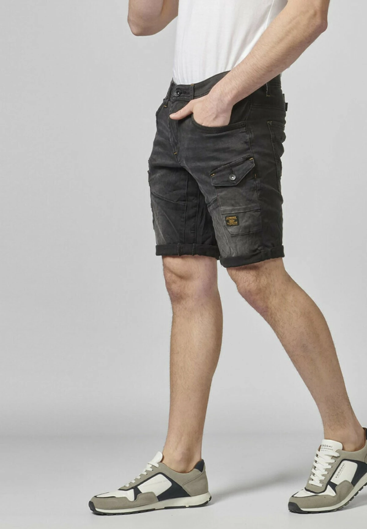 Koroshi Jeansshort - Denim Black 6 Koroshi Jeansshort - Denim Black - Afbeelding 4
