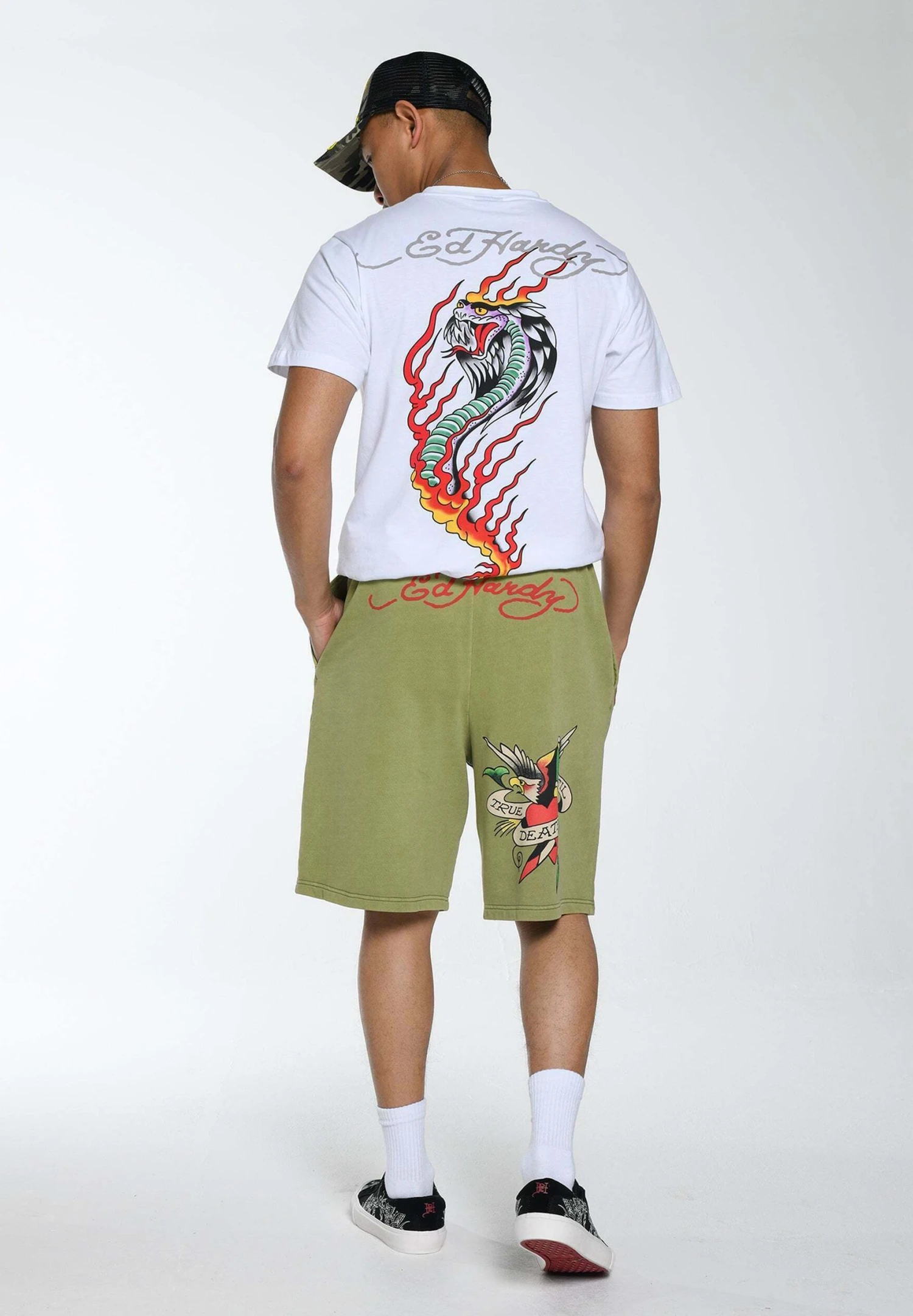 Ed Hardy True Till Death- Trainingsbroek - Green 5 Ed Hardy True Till Death- Trainingsbroek - Green - Afbeelding 3