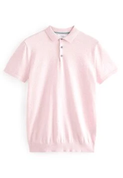 Next Short Sleeve Standard - Poloshirt - Light Pink -Heren Mode Boutique c7678a63a1df4171af97cd8d933c5134