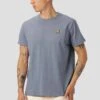 Basic Organic- T-Shirt Basic - Dusty Blue