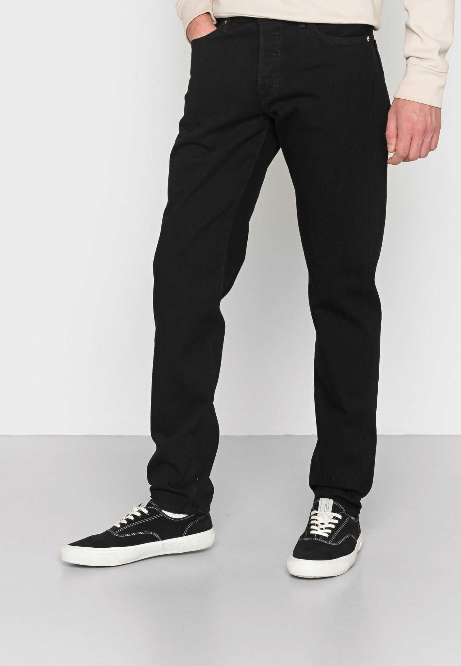Edwin Straight Leg Jeans - Black Denim 3 Edwin Straight Leg Jeans - Black Denim