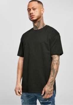 URBAN CLASSICS Triangle Tee - T-Shirt Basic - Black