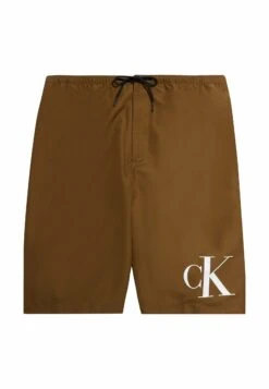 Monogram - Zwemshorts - Brown Olive -Heren Mode Boutique ccb6e5d873f64016a97a55d3a4ee3054