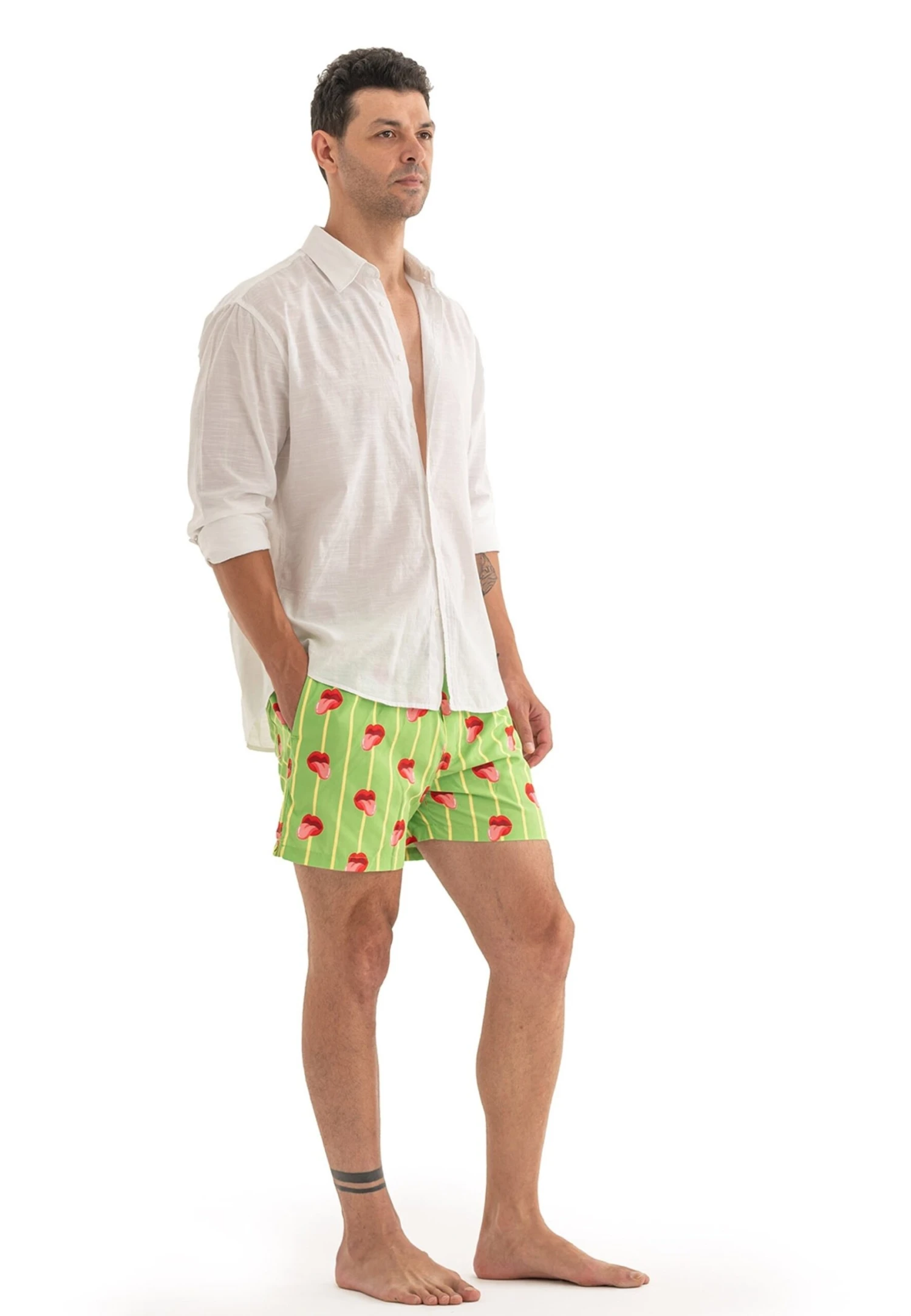 Zwemshorts - Green 4 Zwemshorts - Green - Afbeelding 2