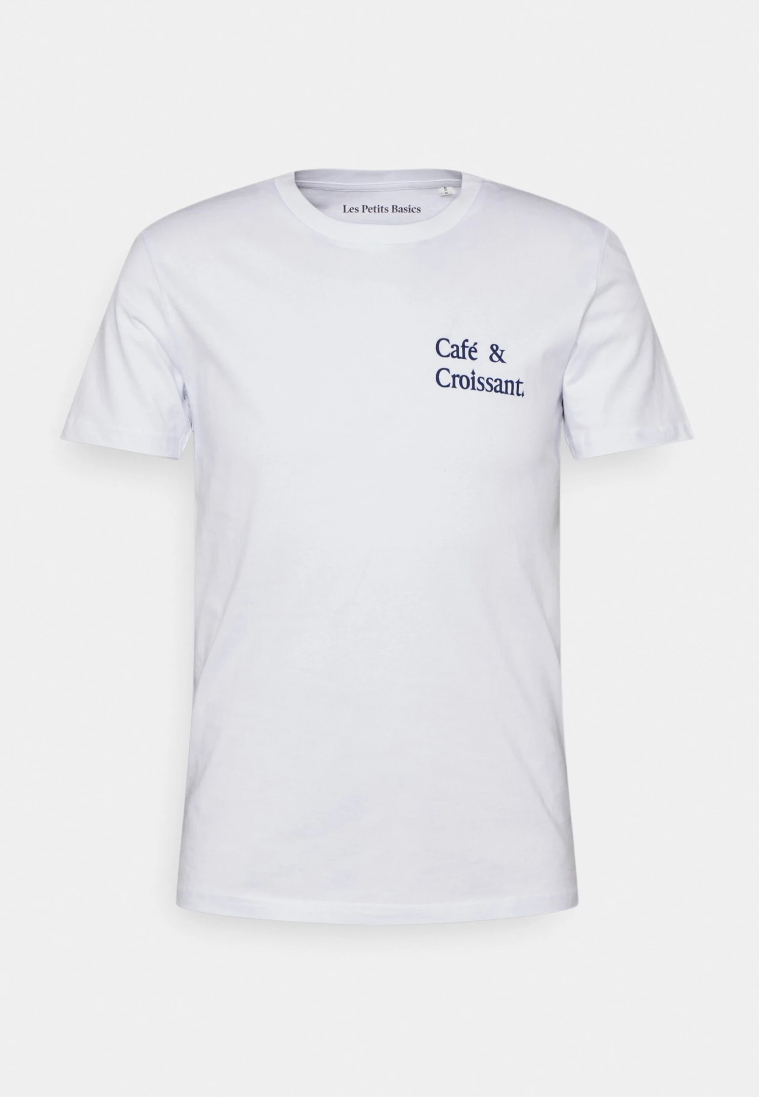 Cafe Croissant Unisex - T-Shirt Print - White 3 Cafe Croissant Unisex - T-Shirt Print - White