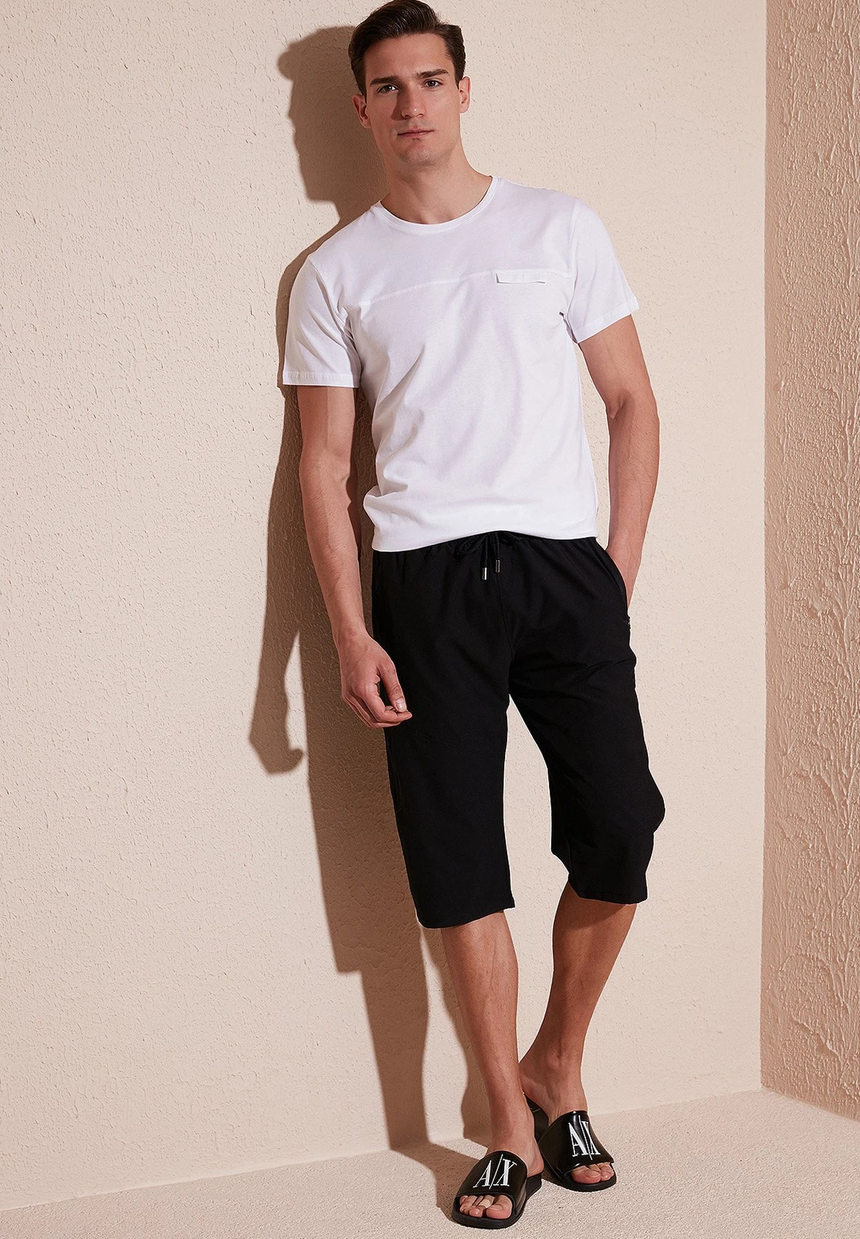 Regular Fit - Zwemshorts - Black 5 Regular Fit - Zwemshorts - Black - Afbeelding 3