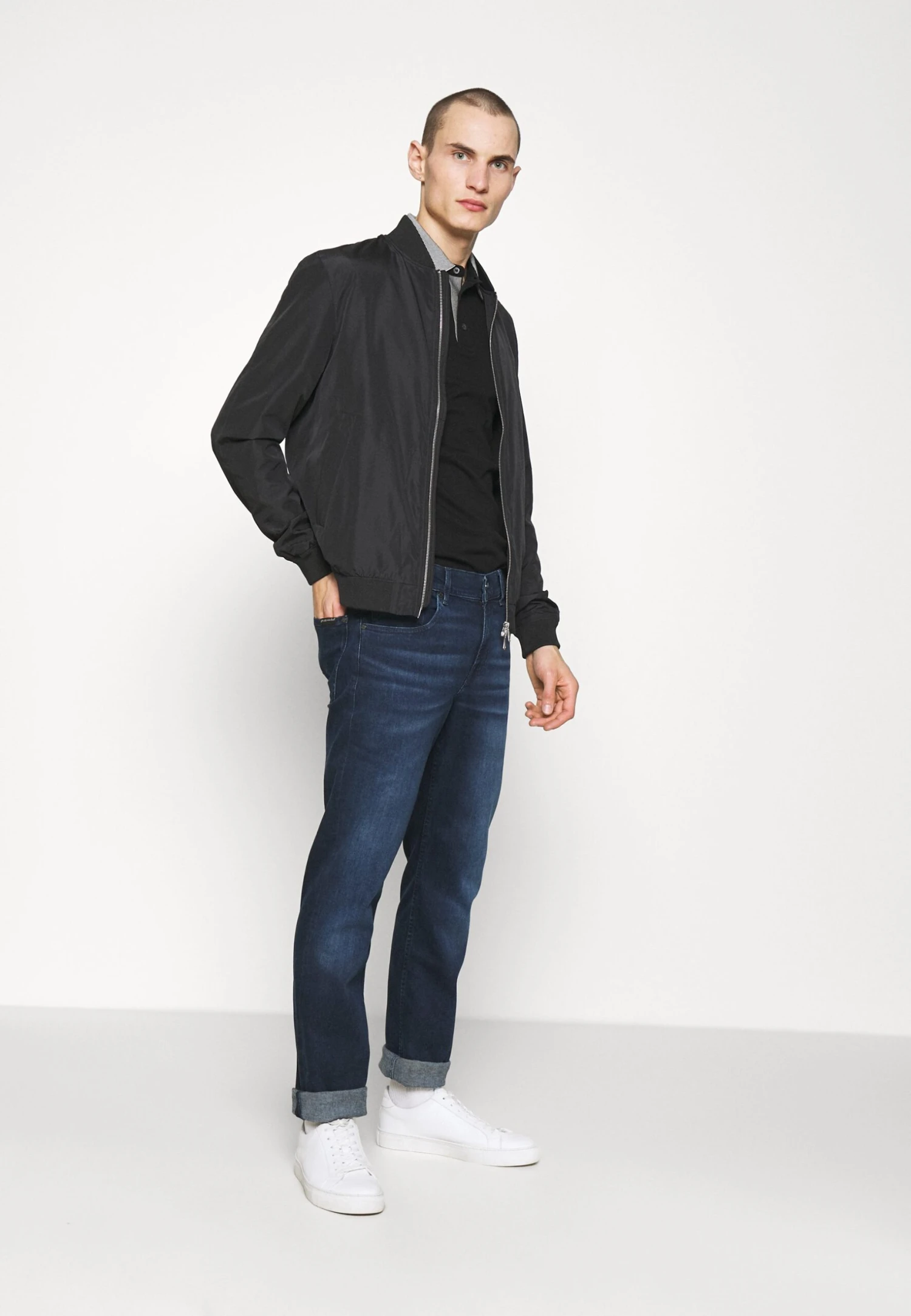 7 For All Mankind Slimmy Luxe Performance - Straight Leg Jeans - Dark Blue 4 7 For All Mankind Slimmy Luxe Performance - Straight Leg Jeans - Dark Blue - Afbeelding 2