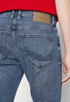 Tom Tailor Josh - Slim Fit Jeans - Mid Stone Wash Denim -Heren Mode Boutique d043929916814d65a6625ff62de6463f