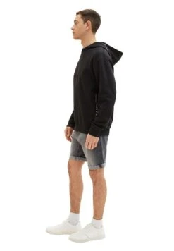 Tom Tailor Josh - Jeansshort - Used Mid Stone Grey Denim -Heren Mode Boutique d189beaaecd74516acc23c418f58e168