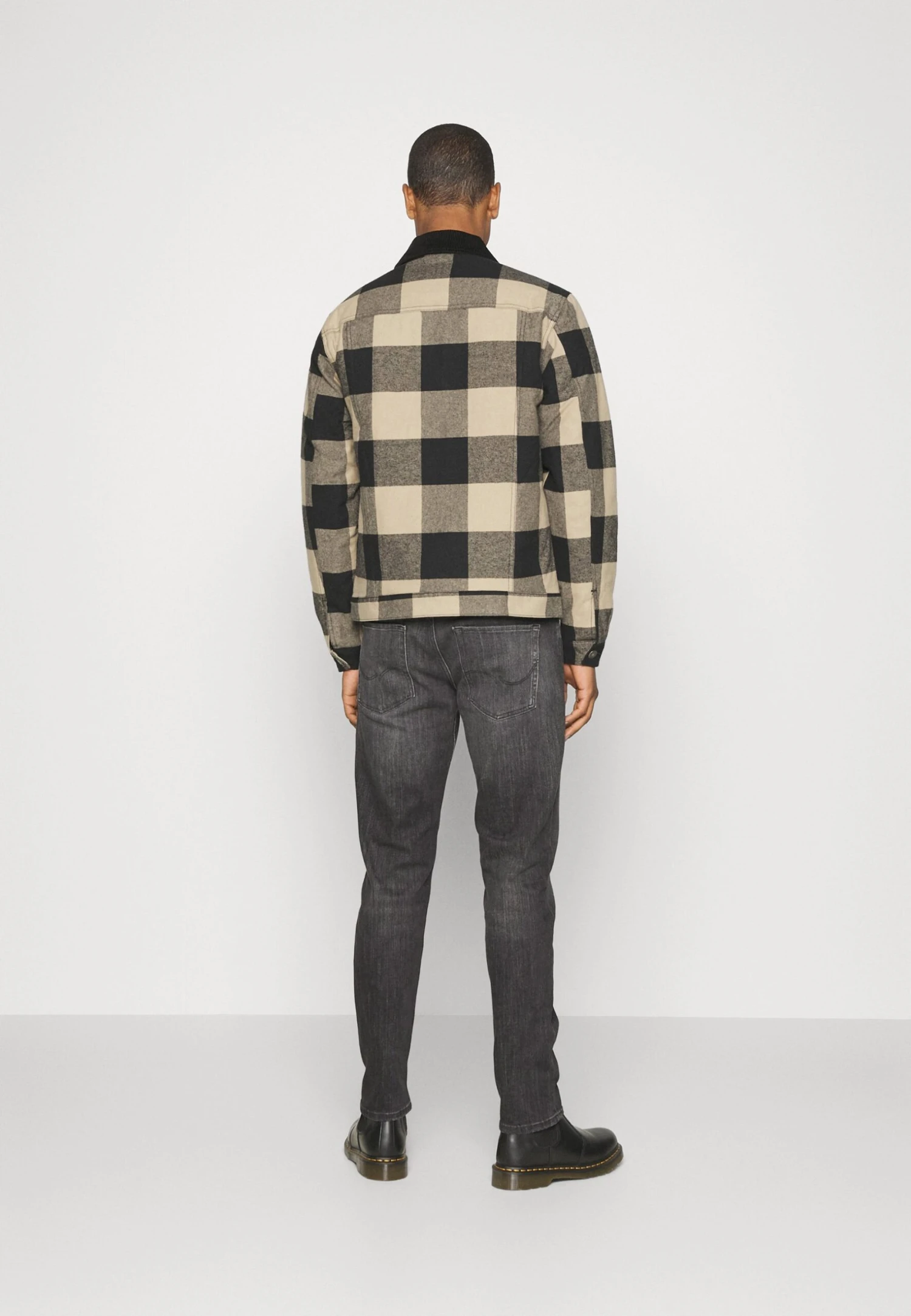 Jack & Jones Jjimike Jjoriginal - Slim Fit Jeans - Black Denim 5 Jack & Jones Jjimike Jjoriginal - Slim Fit Jeans - Black Denim - Afbeelding 3