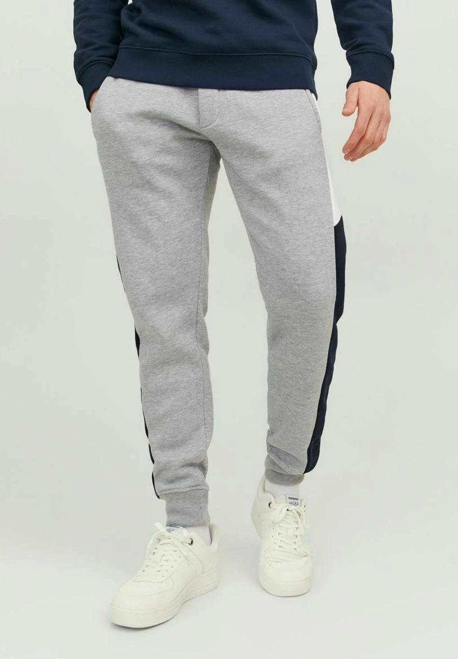 Jack & Jones Jpstwill Jjreid Blocking Pant - Trainingsbroek - Light Grey Melange 3 Jack & Jones Jpstwill Jjreid Blocking Pant - Trainingsbroek - Light Grey Melange