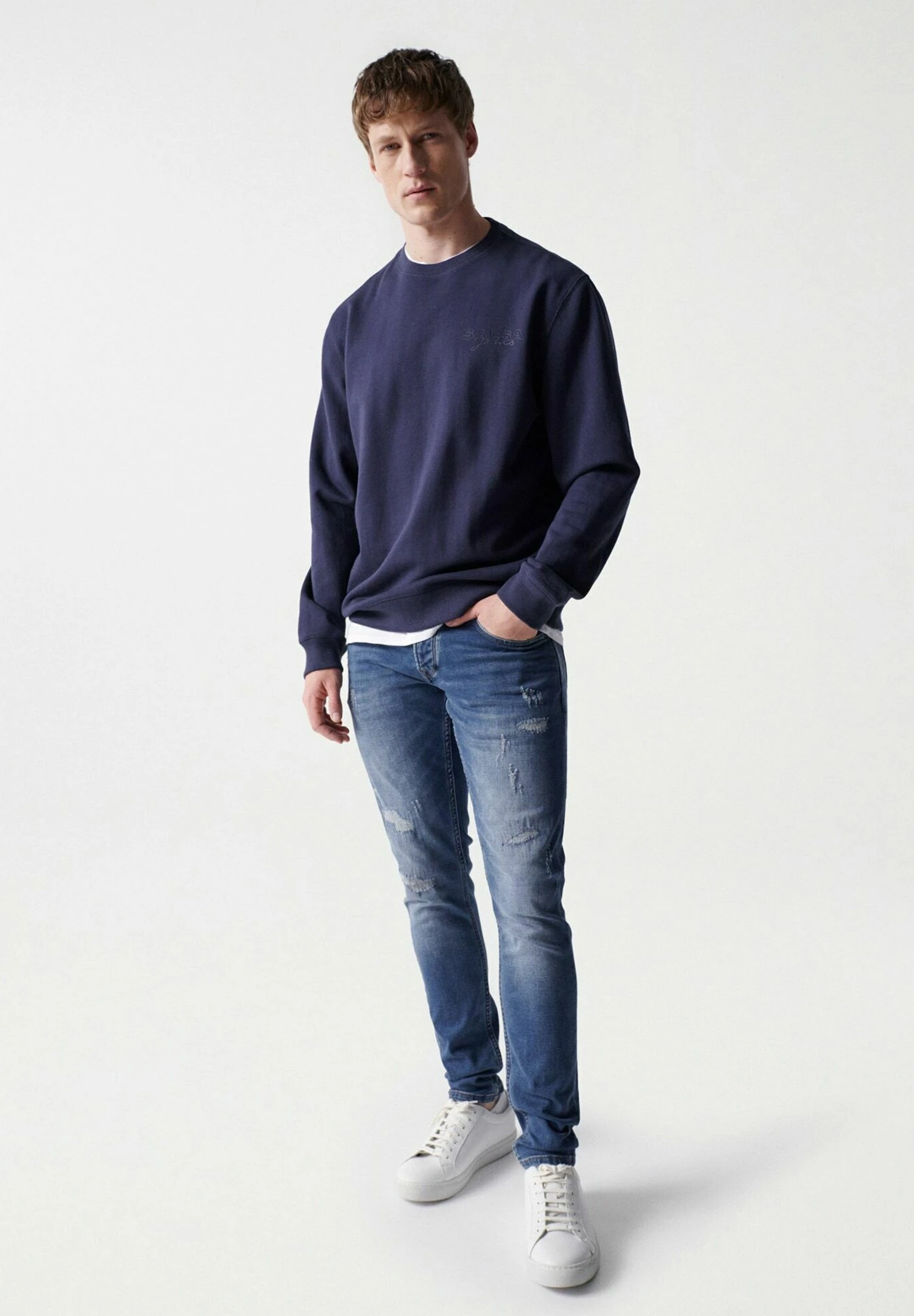 Slim Fit Jeans - Blue 4 Slim Fit Jeans - Blue - Afbeelding 2
