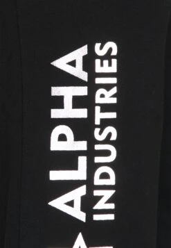 Alpha Industries Basic Foil Print - Trainingsbroek - Black/Metal Silver -Heren Mode Boutique d85d248ba2bd4d88a30245ee4fa980dd