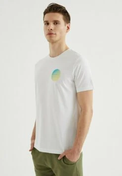 T-Shirt Print - White