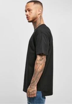 URBAN CLASSICS Triangle Tee - T-Shirt Basic - Black -Heren Mode Boutique dd6fdd98d7094cfc89ef8482501e0651