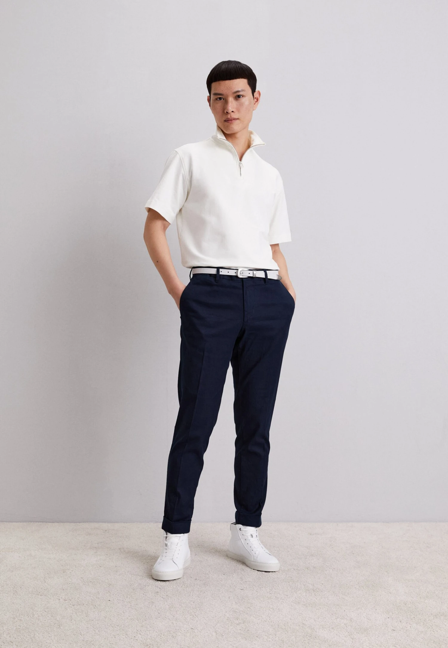 J.Lindeberg Grant Pants - Chino - Navy 4 J.Lindeberg Grant Pants - Chino - Navy - Afbeelding 2