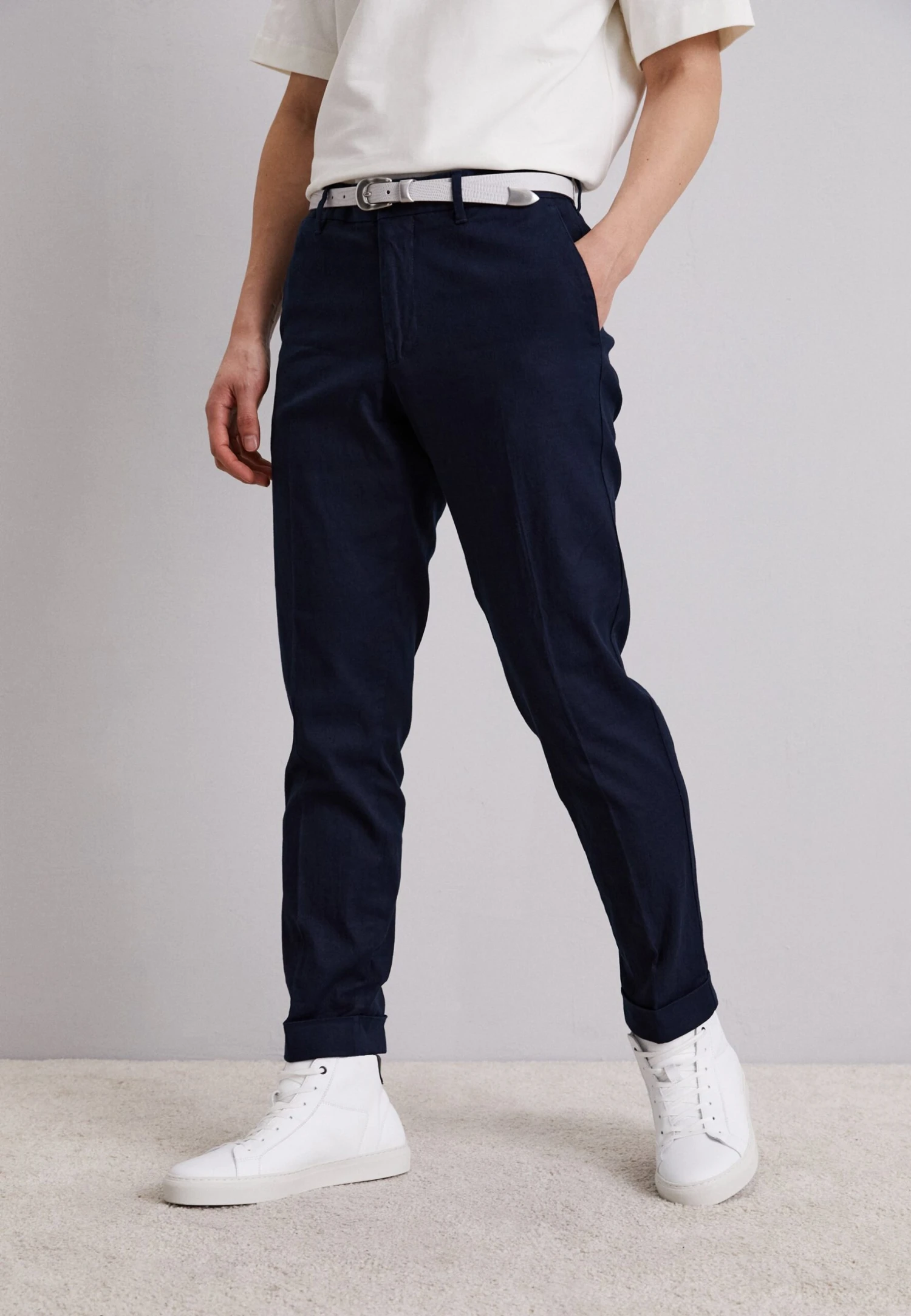 J.Lindeberg Grant Pants - Chino - Navy 3 J.Lindeberg Grant Pants - Chino - Navy