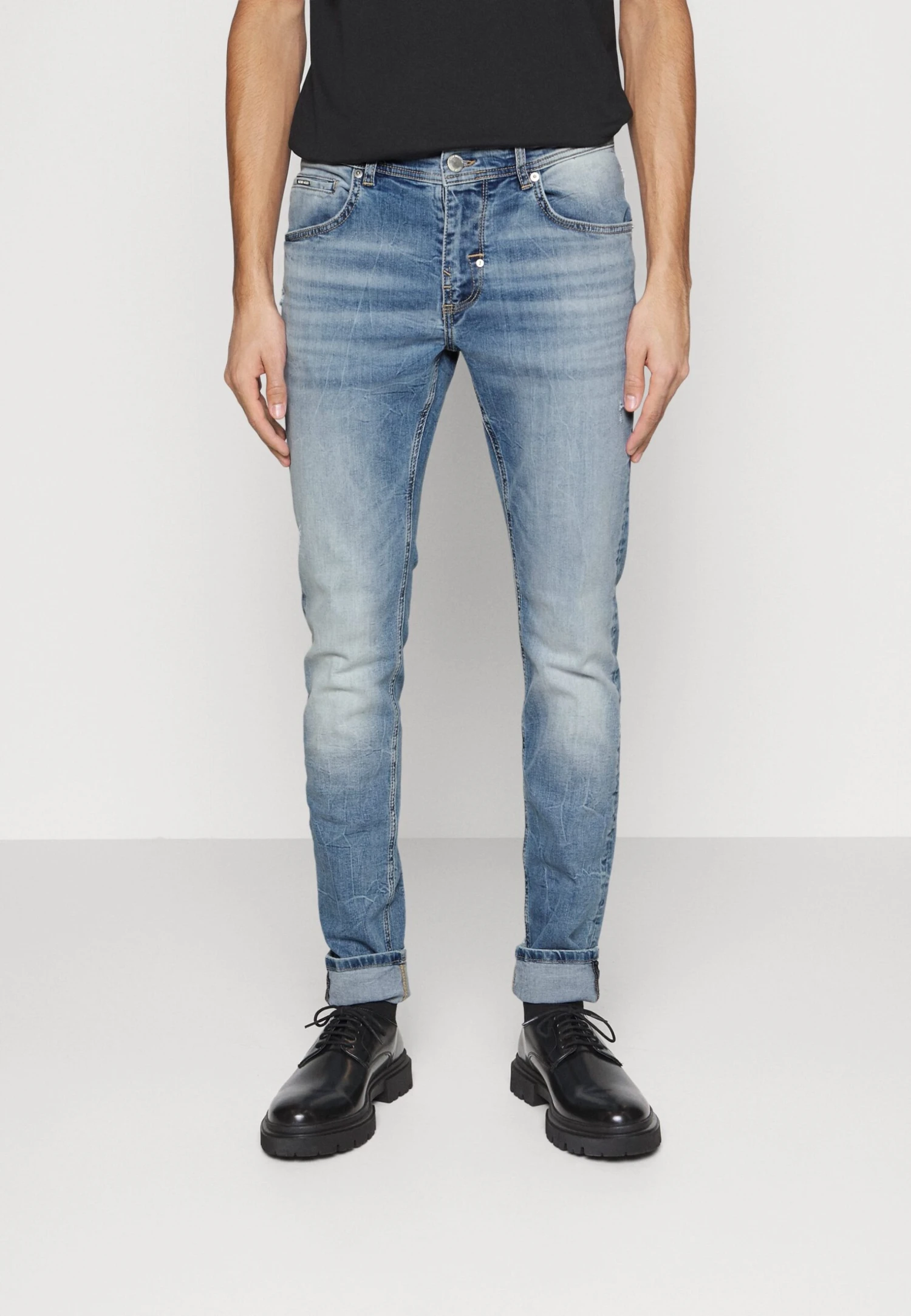 Antony Morato Gilmour Super Skinny Fit In Power Stretch - Jeans Skinny Fit - Blu Denim 3 Antony Morato Gilmour Super Skinny Fit In Power Stretch - Jeans Skinny Fit - Blu Denim