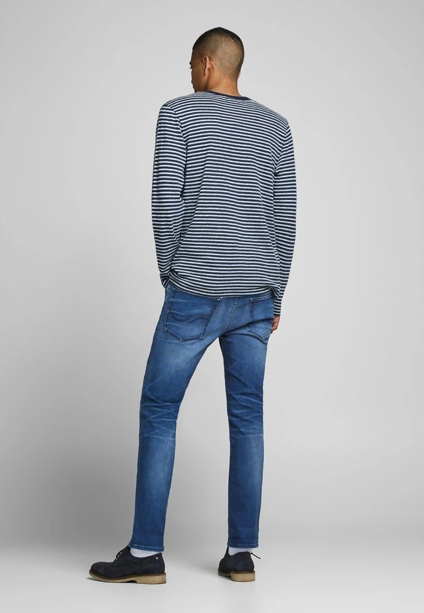 Jack & Jones Tim Original- Slim Fit Jeans - Blue Denim 5 Jack & Jones Tim Original- Slim Fit Jeans - Blue Denim - Afbeelding 3