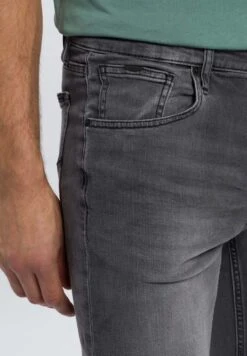 Damien - Slim Fit Jeans - Anthrazit -Heren Mode Boutique ec96bcbc940c4f849396acd05a89e142