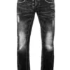 Straight Leg Jeans - Anthrazit -Heren Mode Boutique ecad4366056140bd955d7f8c3157f576
