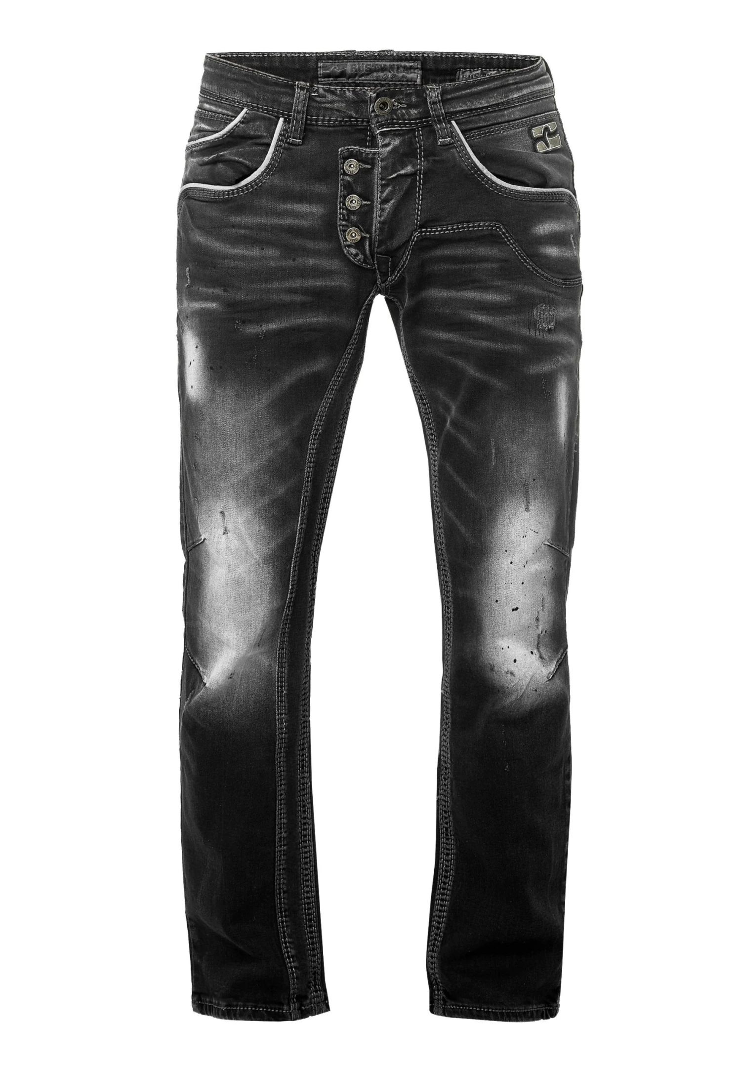 Straight Leg Jeans - Anthrazit 3 Straight Leg Jeans - Anthrazit