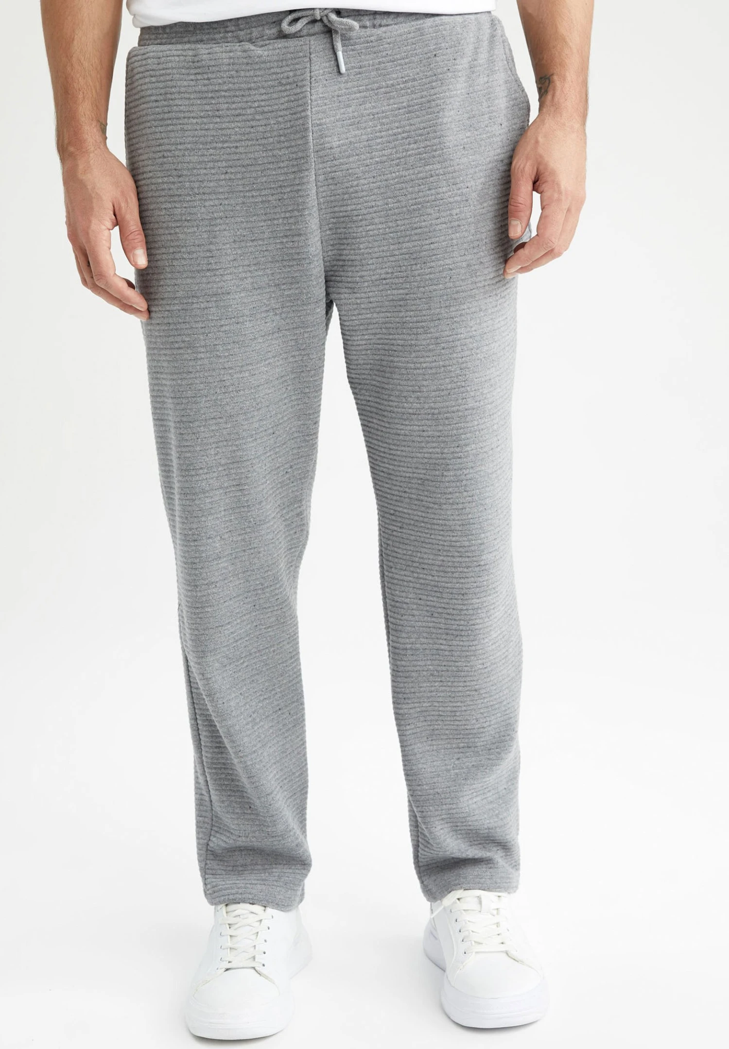 DeFacto Regular Fit- Trainingsbroek - Grey 3 DeFacto Regular Fit- Trainingsbroek - Grey