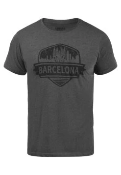 Solid Sdcimo - T-Shirt Print - Dark Grey Melange -Heren Mode Boutique eefb0fd50d354bbe864bf5d9166d01c3