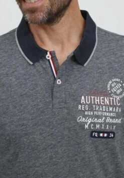 Fqpetri - Poloshirt - Navy Blazer Melange -Heren Mode Boutique f011aba9a17b4ed08266f2f03deef898