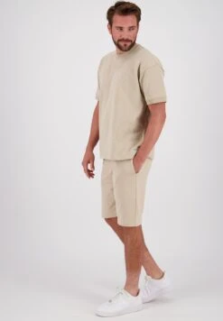 Raizzed Bowdy - T-Shirt Basic - Sand Gray -Heren Mode Boutique f03b207dd7304cc2ac6d7ddca8ea97e9