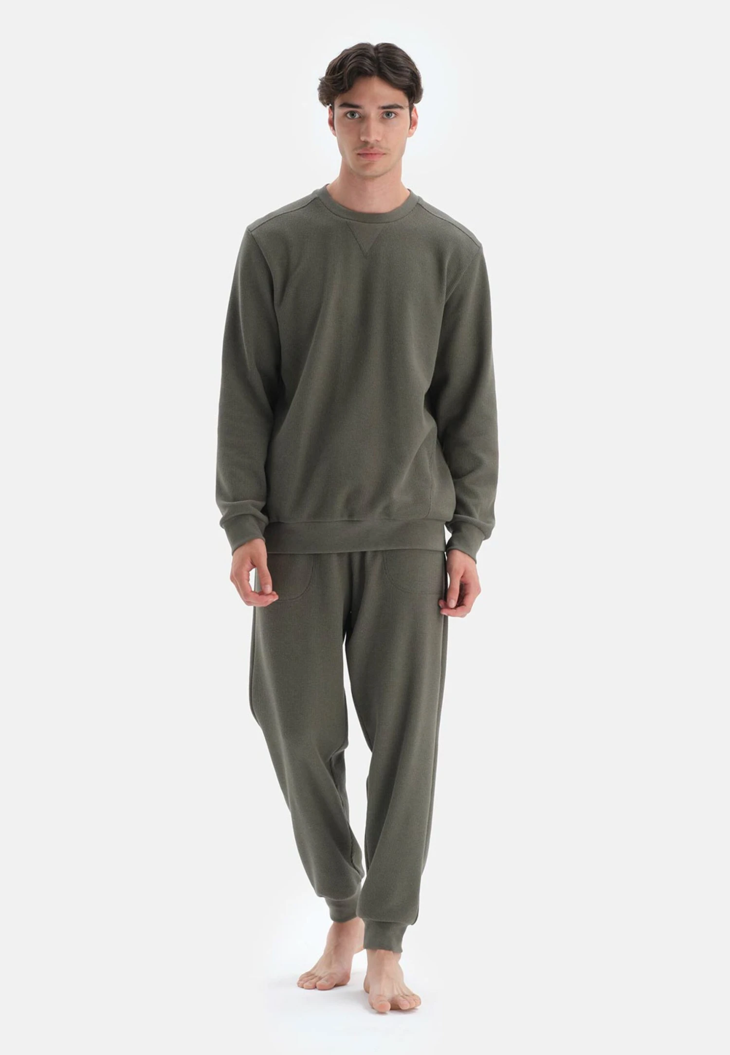 Connect - Trainingsbroek - Khaki 4 Connect - Trainingsbroek - Khaki - Afbeelding 2