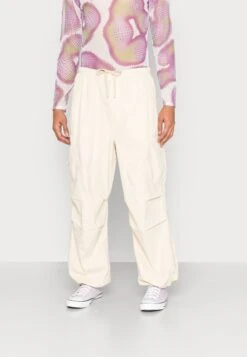 Jaded London Oversized Parachute Pants - Cargobroek - Stone