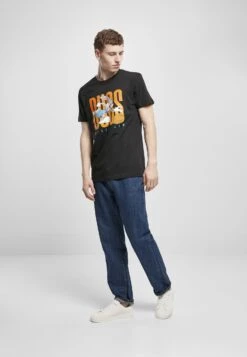 Mister Tee Space Jam Big Bugs Playing- T-Shirt Print - Black -Heren Mode Boutique f0d2e4d05a724c95bae2cdf98dee820f