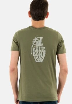 Hts22 - T-Shirt Print - Vert -Heren Mode Boutique f0ef845b877c47eb9f29357e5c31930b