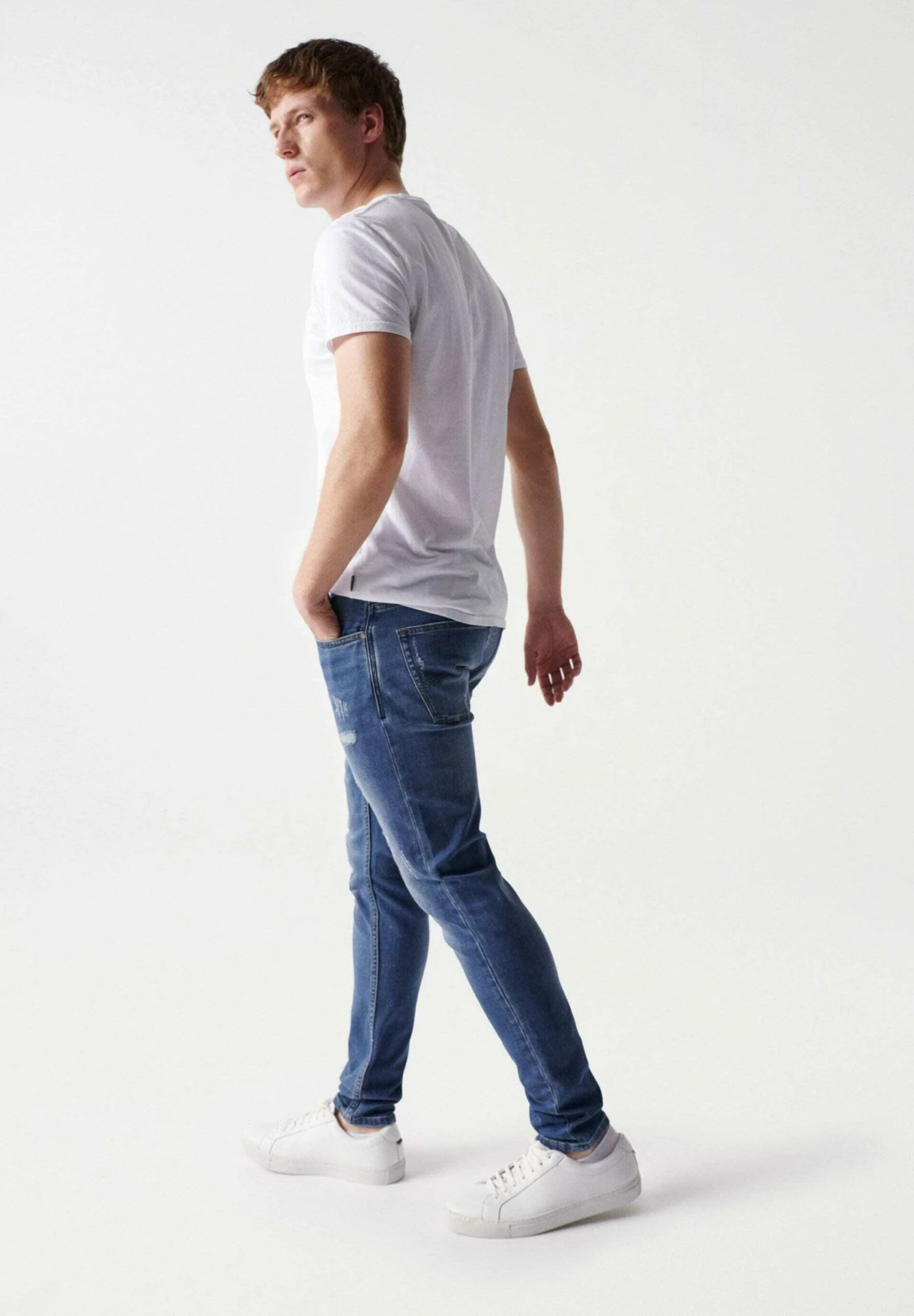 Slim Fit Jeans - Blue 7 Slim Fit Jeans - Blue - Afbeelding 5