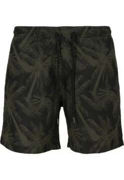 URBAN CLASSICS Pattern - Zwemshorts - Palm/Olive -Heren Mode Boutique f41148383c384b90856c71d82626794c
