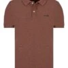Short Sleeve - Poloshirt - Brown -Heren Mode Boutique f4b8f9ab4b254cb0a97b990c266027b3