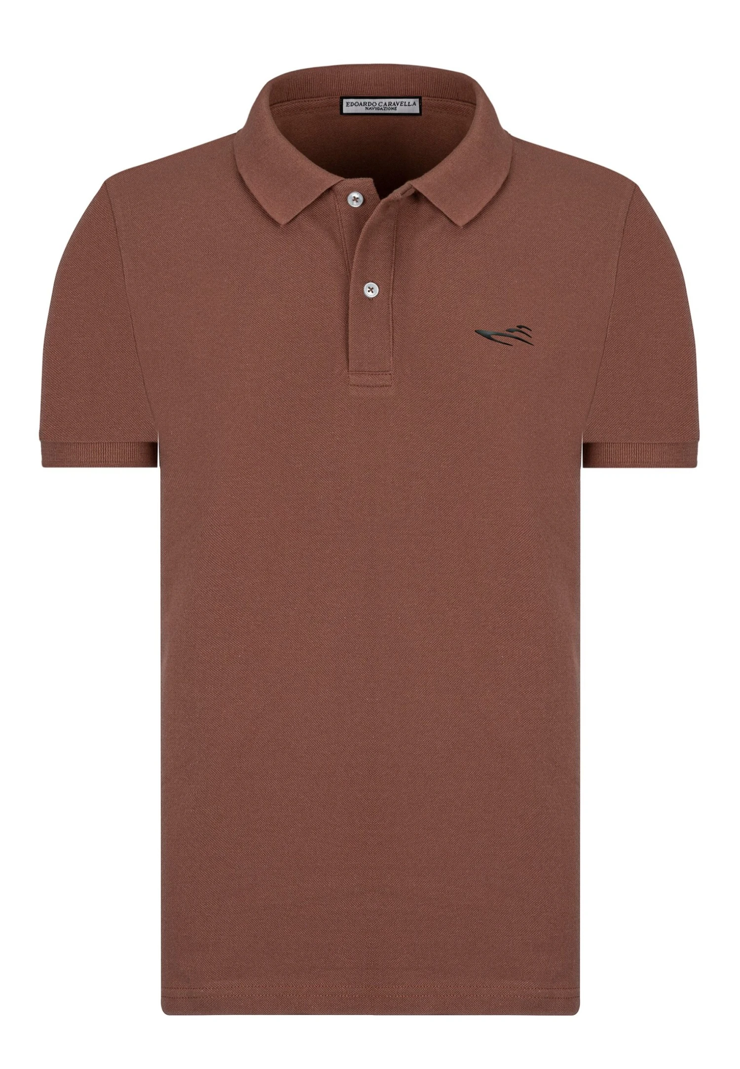 Short Sleeve - Poloshirt - Brown 3 Short Sleeve - Poloshirt - Brown