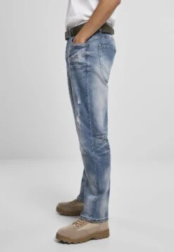 Brandit Herren- Straight Leg Jeans - Blue Washed -Heren Mode Boutique f9703bc3001240beba28a0d7df01c533