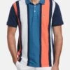 Original Penguin Interlock Striped - Poloshirt - Dress Blues 2 Original Penguin Interlock Striped - Poloshirt - Dress Blues -Heren Mode Boutique fa81af642fc047ec8d33f755054146dd