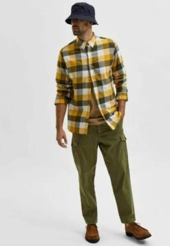 Selected Homme Cargobroek - Winter Moss -Heren Mode Boutique fa9f1f52f81945c4b2682e555bb8ff63