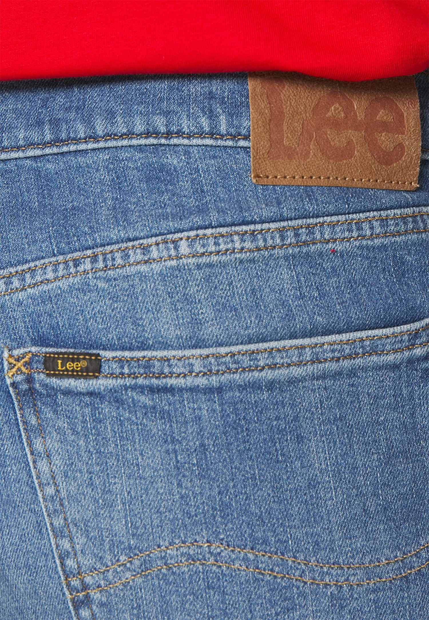 Lee Austin - Straight Leg Jeans - Sunset 7 Lee Austin - Straight Leg Jeans - Sunset - Afbeelding 5